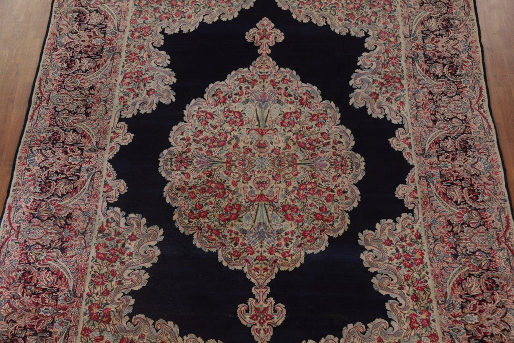 Vegetable Dye Kerman Persian Area Rug 9x12