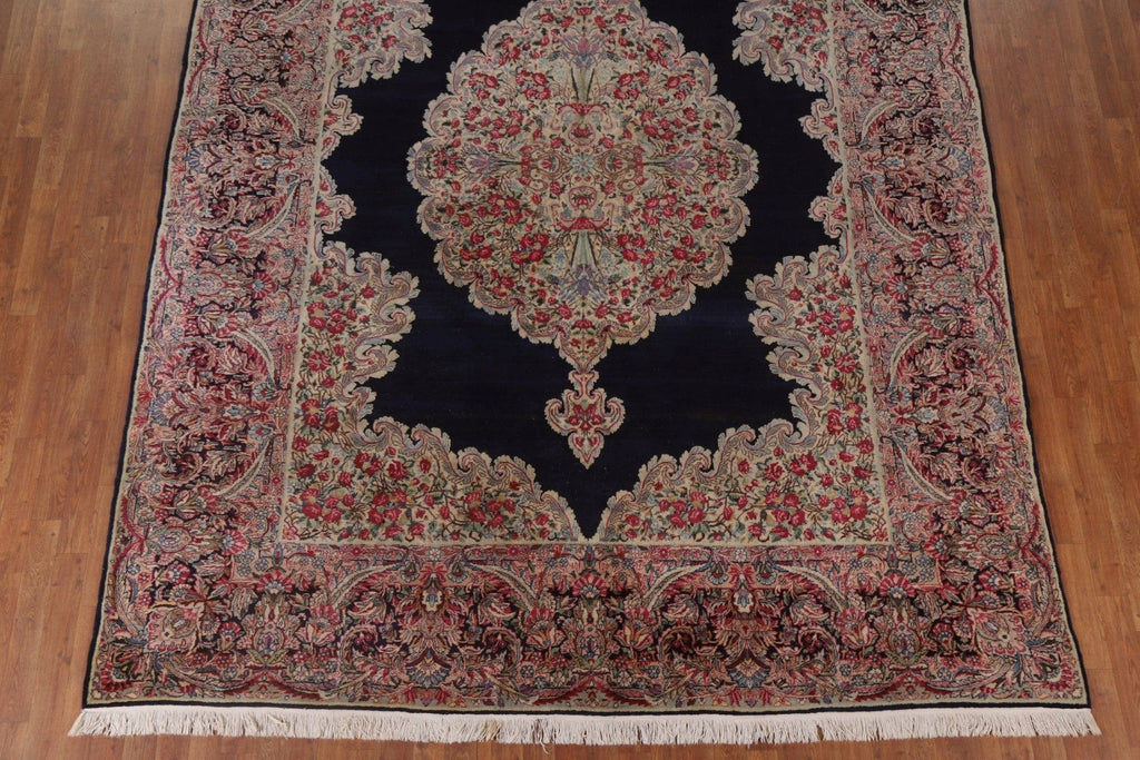 Vegetable Dye Kerman Persian Area Rug 9x12