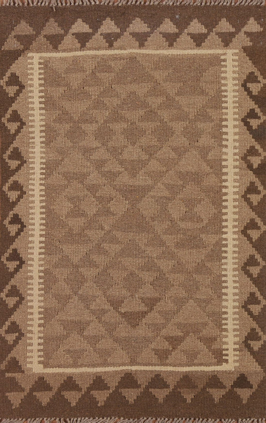 Geometric Kilim Oriental Area Rug 3x4