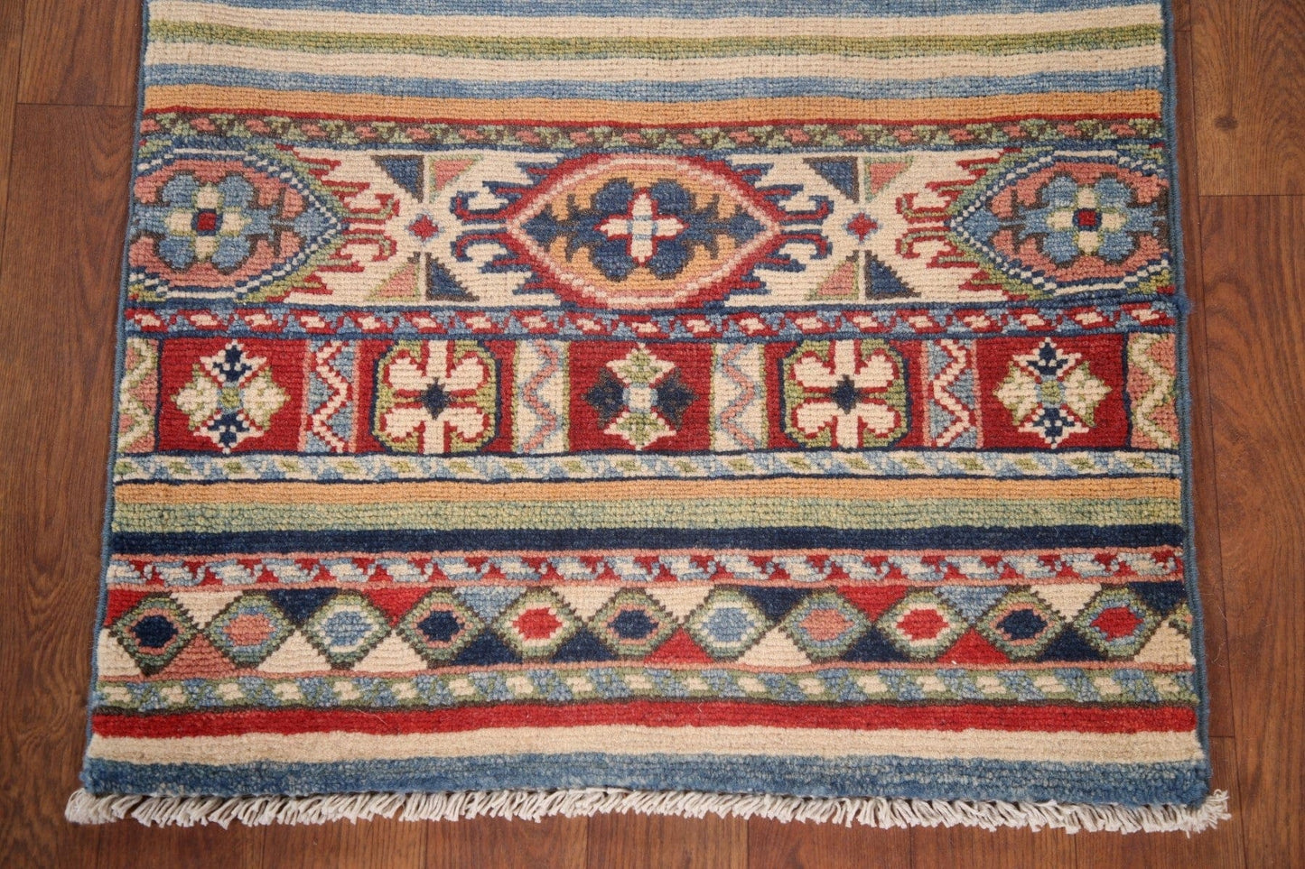 Geometric Kazak Oriental Rug 2x3