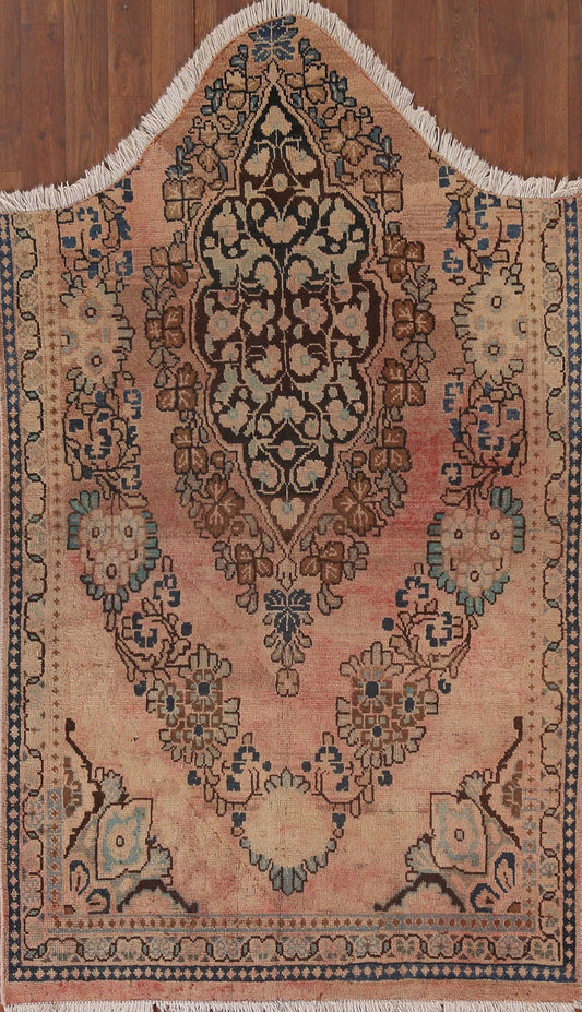 Vintage Mahal Persian Area Rug 4x7