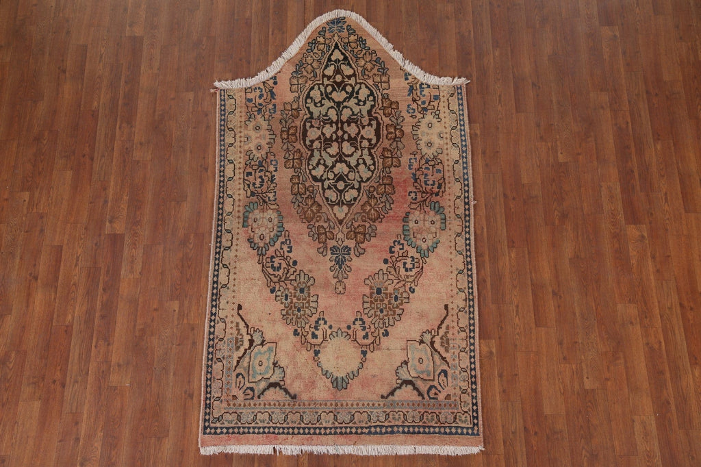 Vintage Mahal Persian Area Rug 4x7