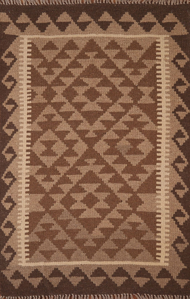 Geometric Kilim Oriental Rug 3x4