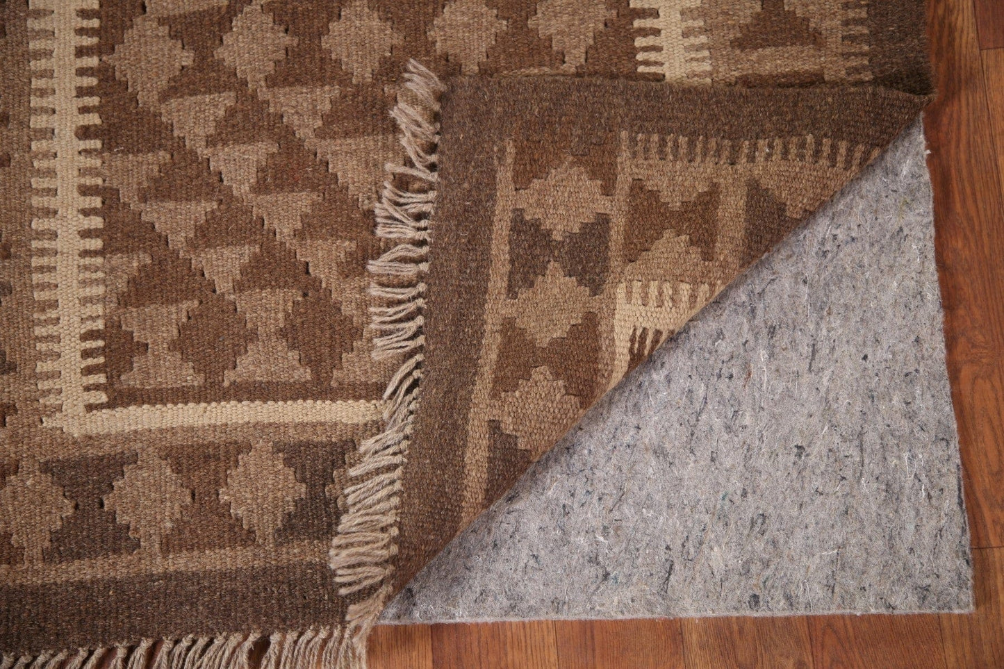 Reversible Wool Kilim Oriental Rug 3x4