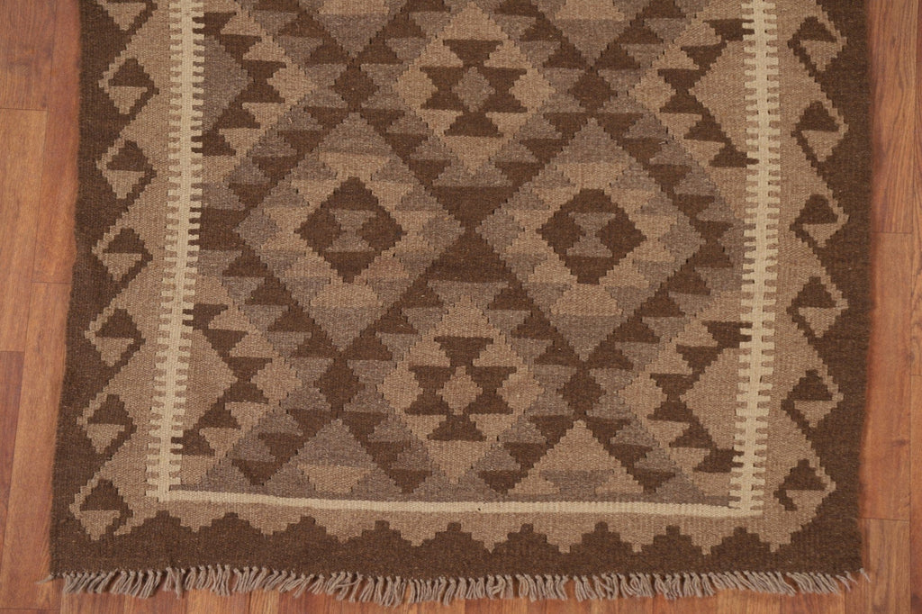 Geometric Kilim Oriental Area Rug 4x5