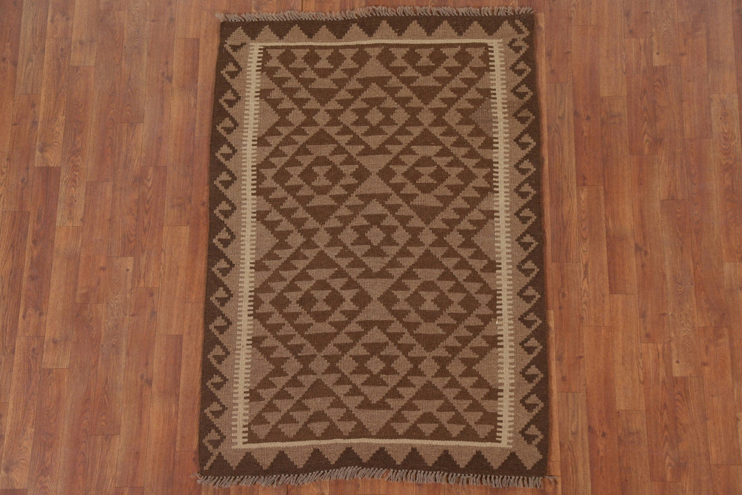 Geometric Kilim Oriental Area Rug 3x5