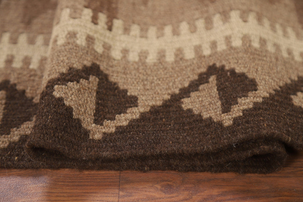 Kilim Reversible Wool Area Rug 3x5