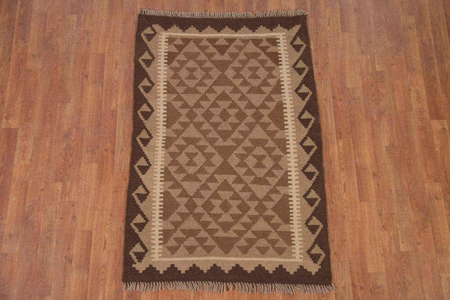 Geometric Kilim Oriental Area Rug 3x5