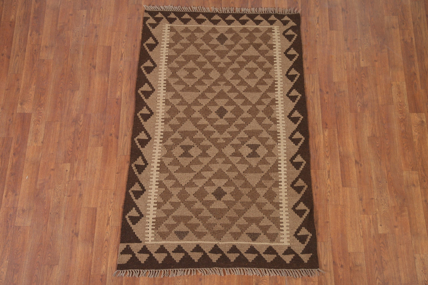 Geometric Kilim Oriental Area Rug 3x5