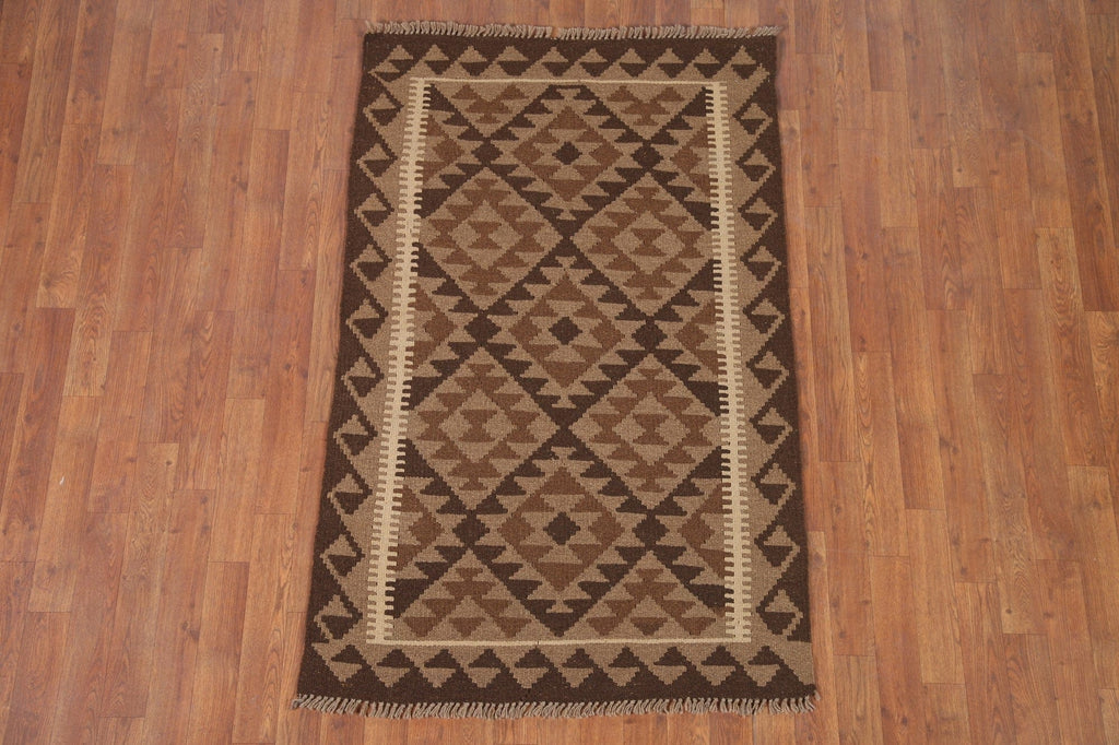 Geometric Kilim Oriental Area Rug 3x5