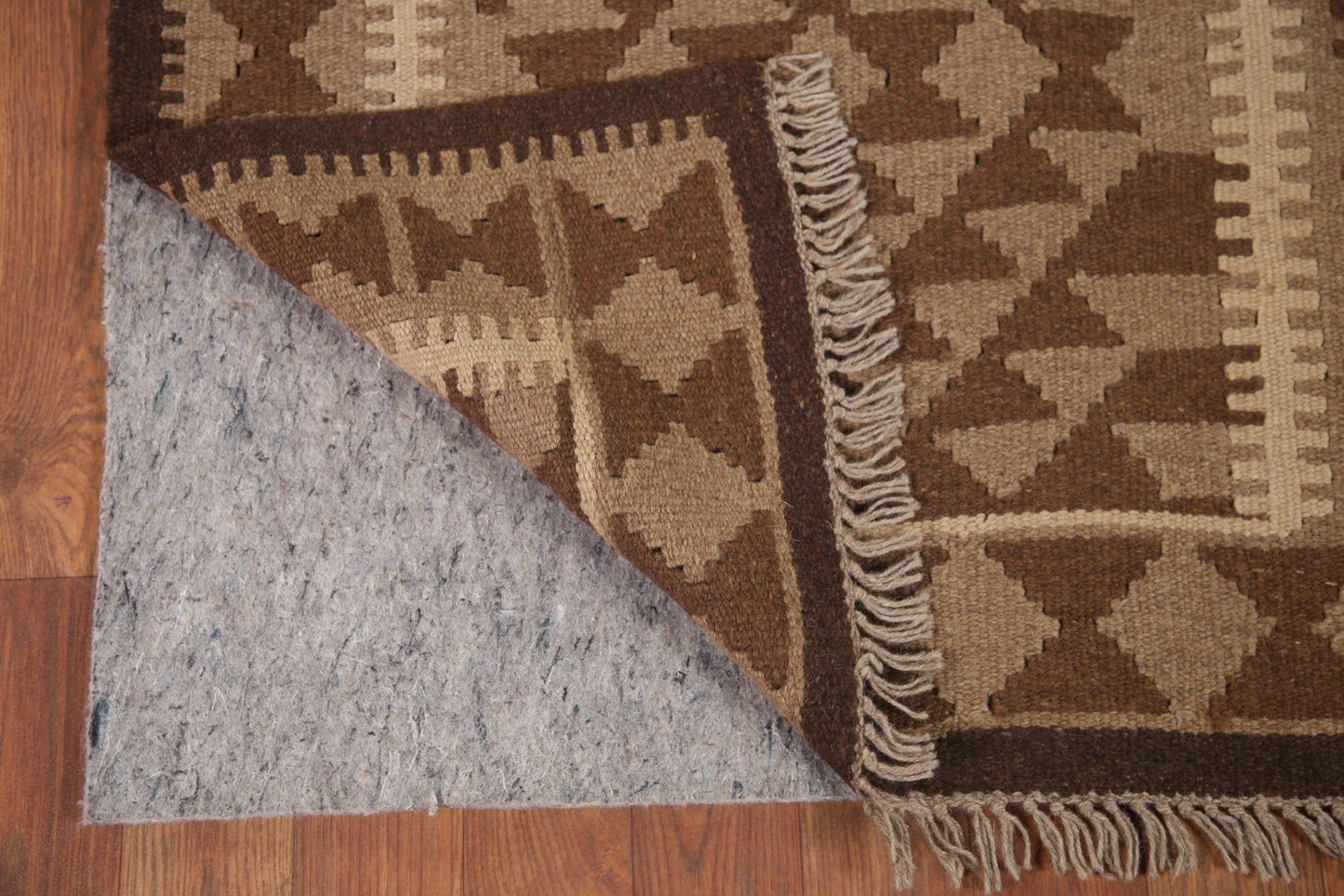 Kilim Reversible Wool Area Rug 3x4