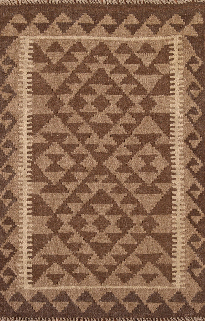 Geometric Kilim Oriental Area Rug 3x4