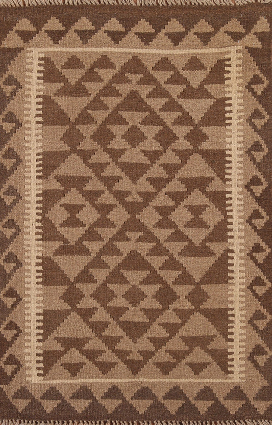 Geometric Kilim Oriental Area Rug 3x4