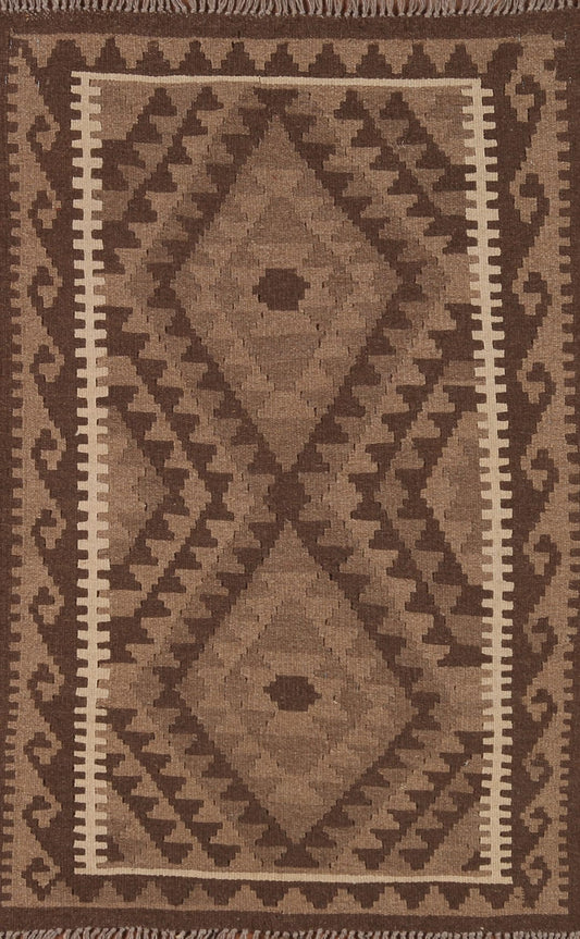 Geometric Kilim Oriental Area Rug 3x5