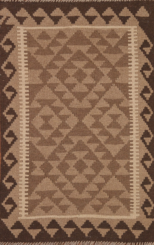 Geometric Kilim Oriental Area Rug 3x4