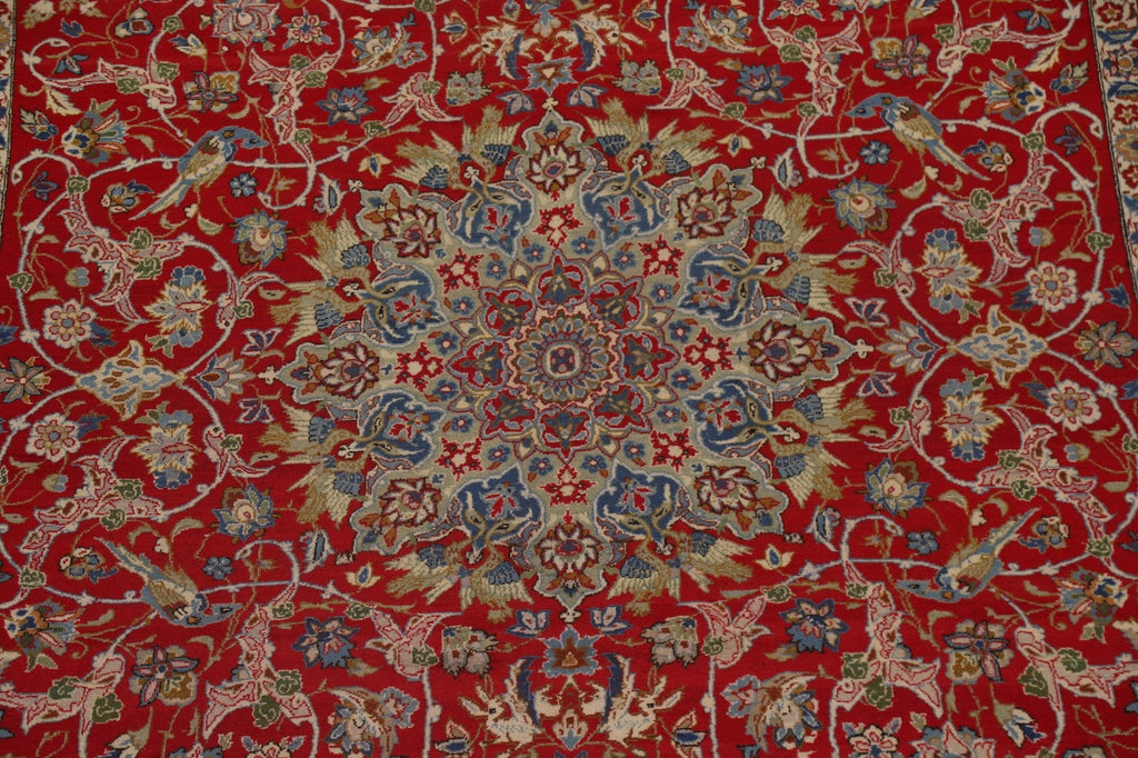 Vegetable Dye Isfahan Persian Large Rug 10x15