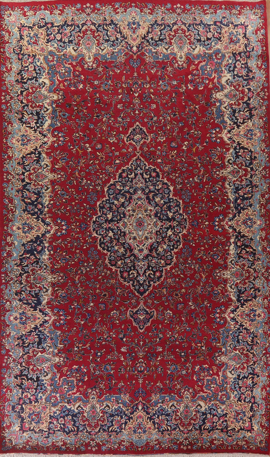 Vegetable Dye Mashad Persian Large Rug 10x15