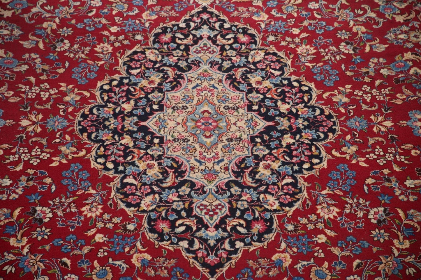 Vegetable Dye Kerman Persian Large Rug 10x16