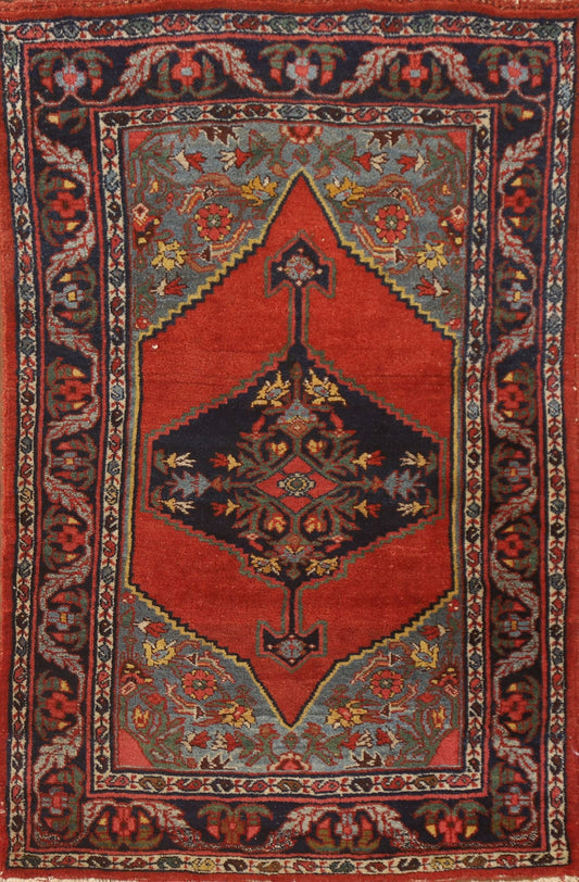 Vegetable Dye Bidjar Persian Area Rug 2x4