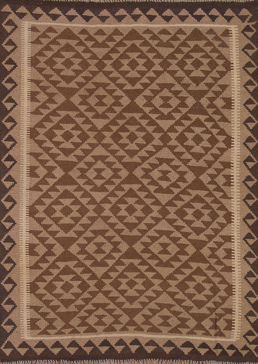 Geometric Kilim Oriental Area Rug 5x7