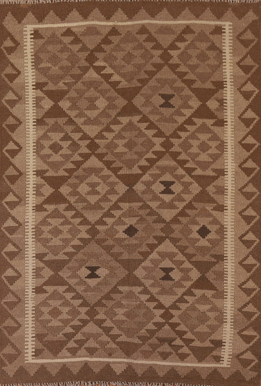 Geometric Kilim Oriental Area Rug 5x7