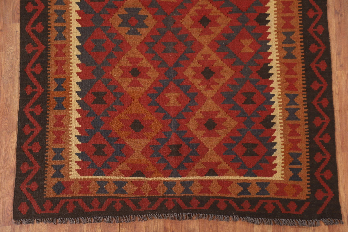 Colorful Kilim Oriental Area Rug 5x6