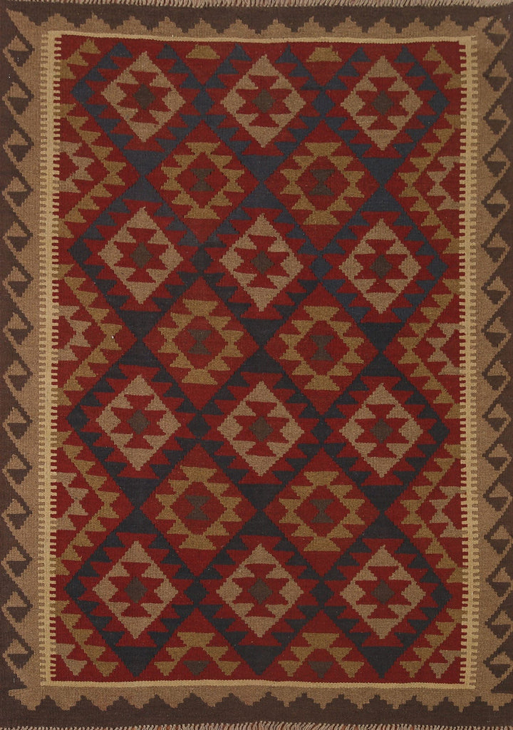 Geometric Kilim Oriental Area Rug 5x7