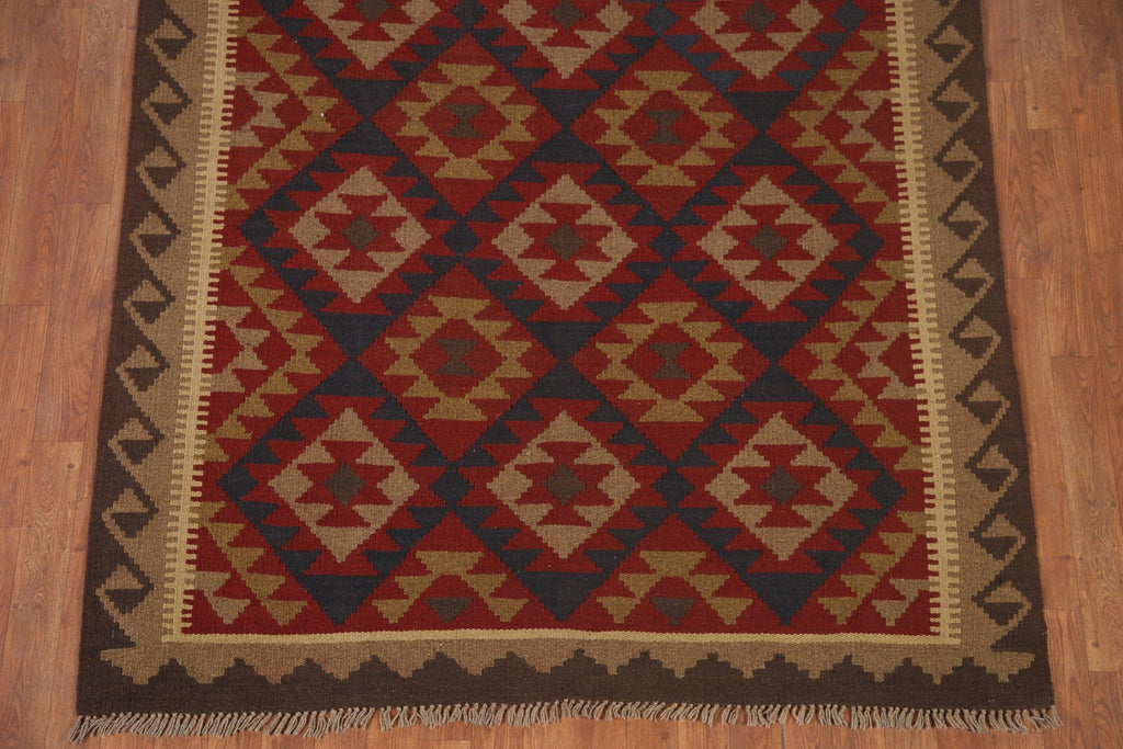 Geometric Kilim Oriental Area Rug 5x7