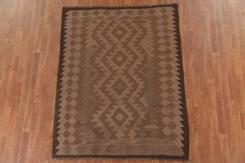 Geometric Kilim Oriental Area Rug 5x7