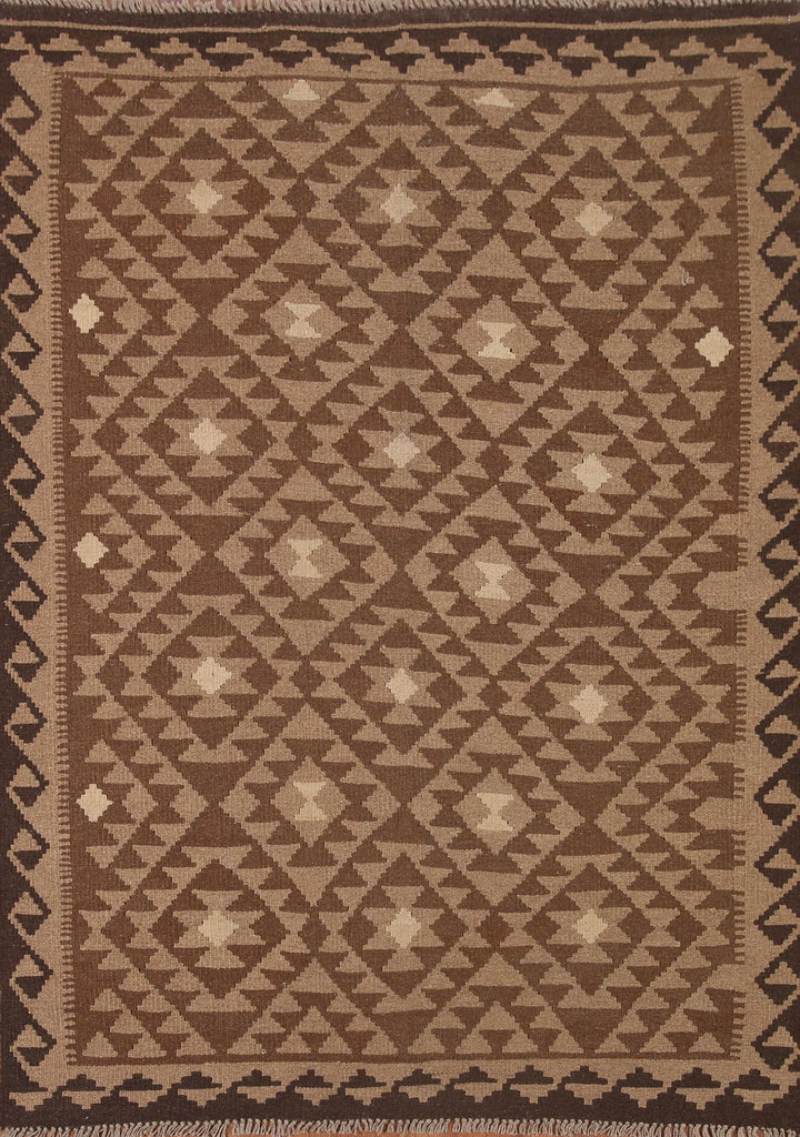 Geometric Kilim Oriental Area Rug 5x7