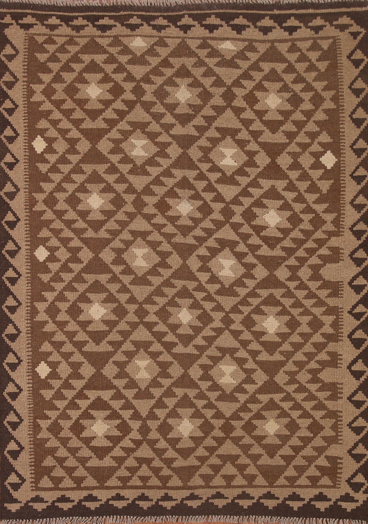 Geometric Kilim Oriental Area Rug 5x7