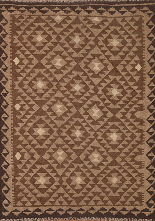 Geometric Kilim Oriental Area Rug 5x7