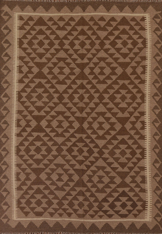 Geometric Kilim Oriental Area Rug 5x7