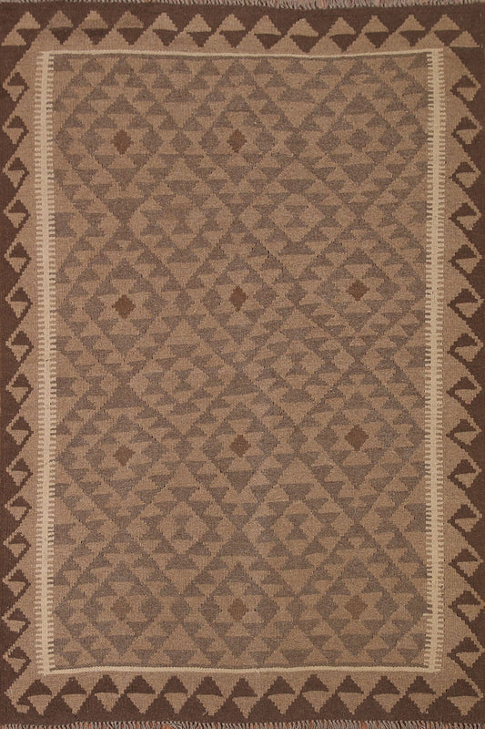 Geometric Kilim Oriental Area Rug 5x7