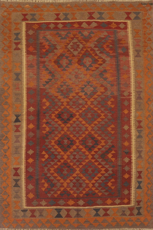 Geometric Kilim Oriental Area Rug 5x7