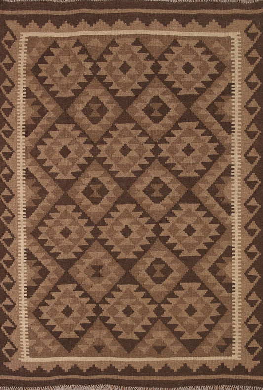 Geometric Kilim Oriental Area Rug 5x7