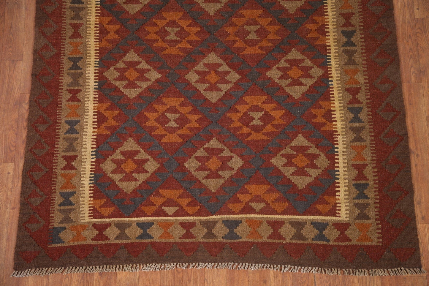 Geometric Kilim Oriental Area Rug 5x6