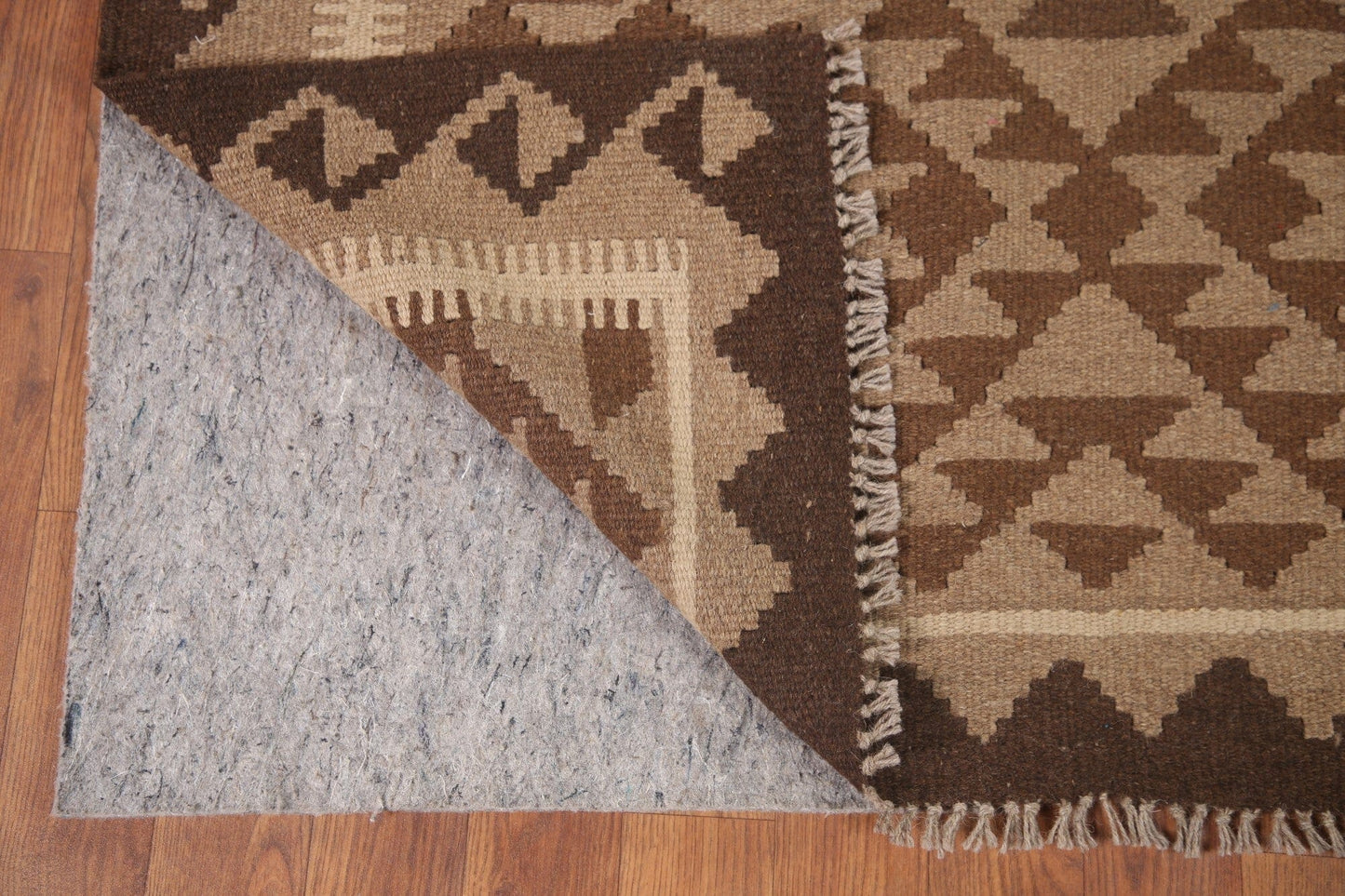 Reversible Wool Kilim Oriental Area Rug 5x7