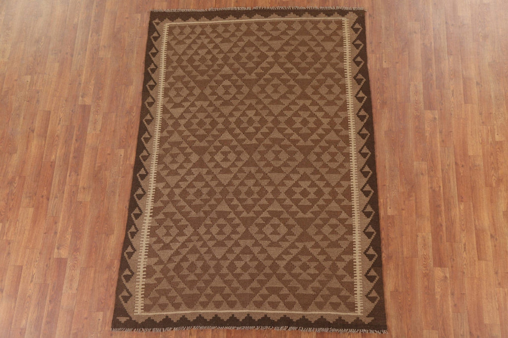 Geometric Kilim Oriental Area Rug 5x7