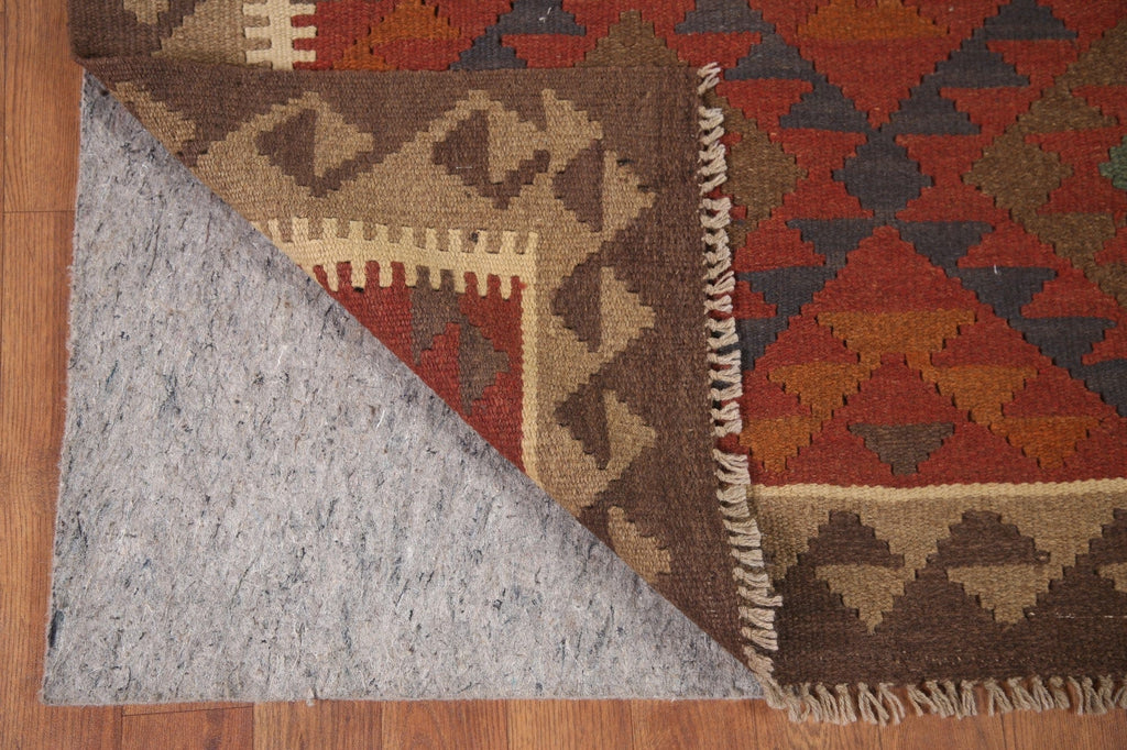 Kilim Reversible Wool Area Rug 5x8