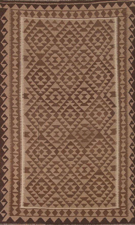 Geometric Kilim Oriental Area Rug 5x8