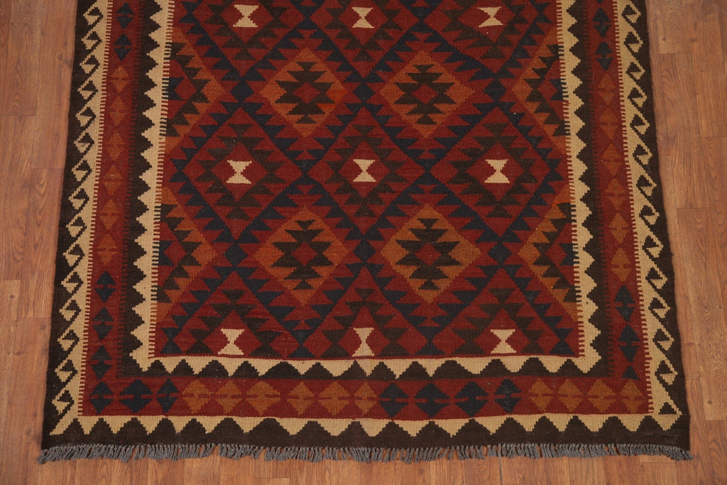 Geometric Kilim Oriental Area Rug 5x8