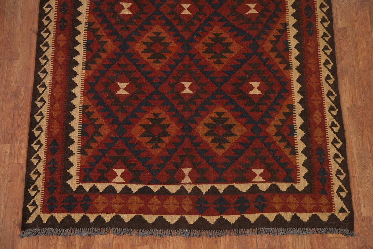 Geometric Kilim Oriental Area Rug 5x8