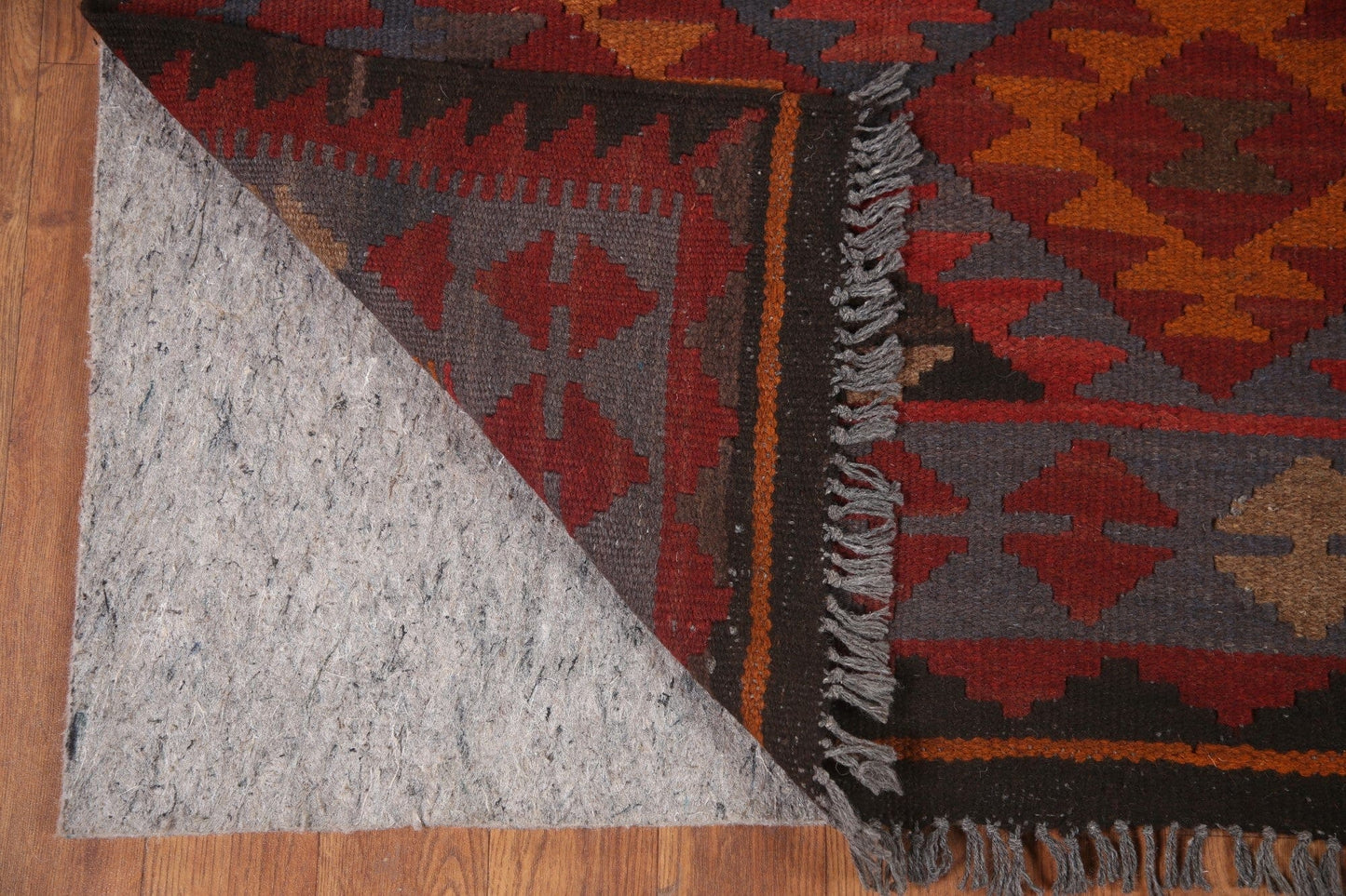 Geometric Kilim Reversible Area Rug 5x8