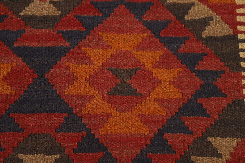 Reversible Wool Kilim Oriental Area Rug 5x6