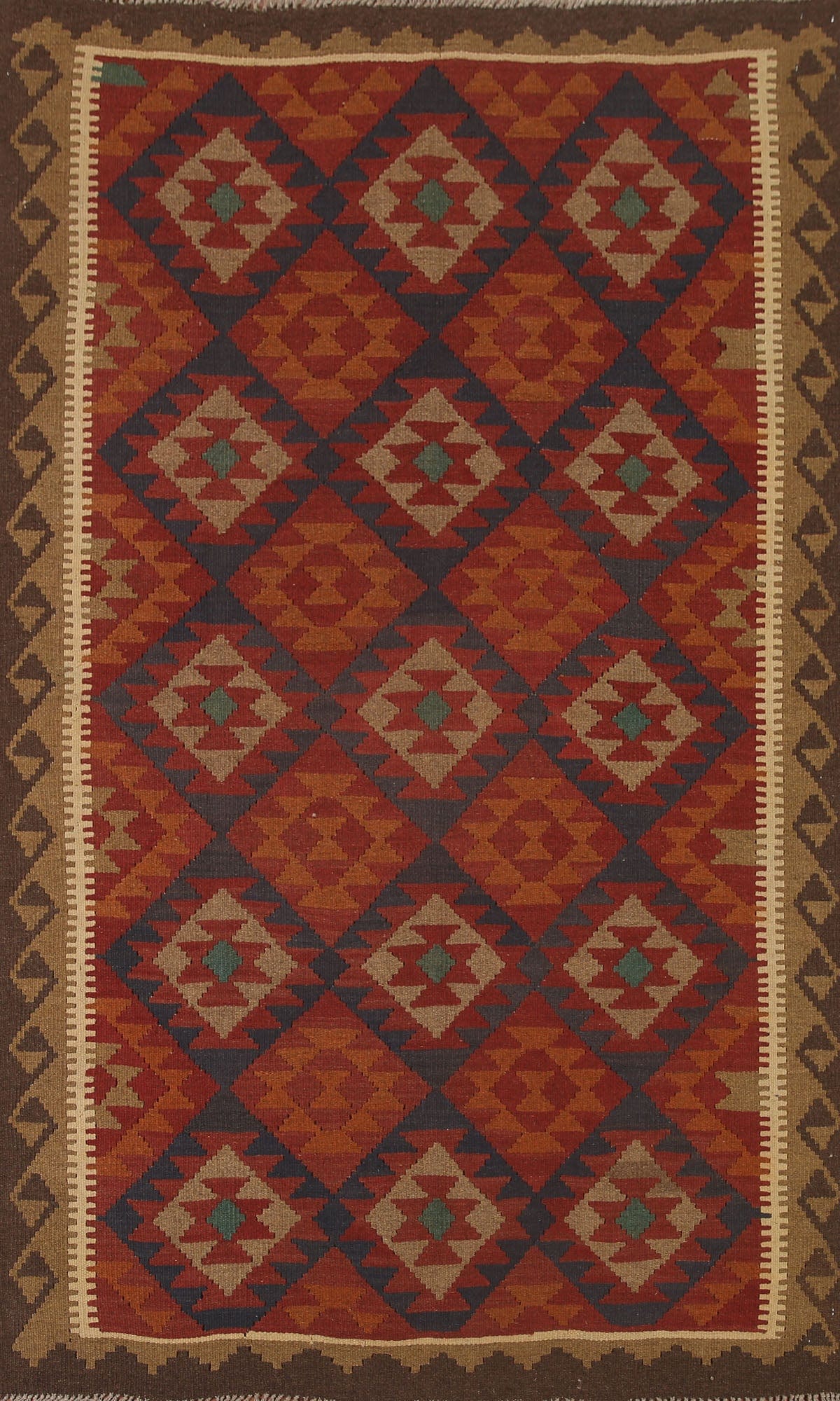 Reversible Kilim Oriental Area Rug 5x8