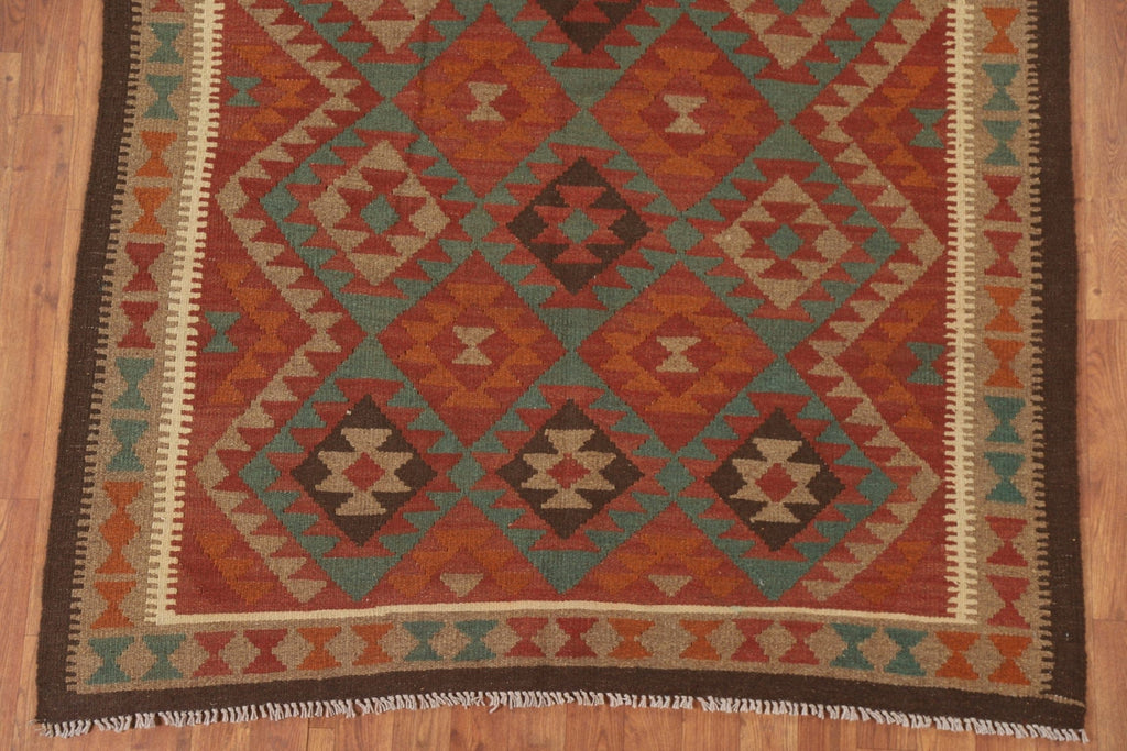 Reversible Kilim Oriental Area Rug 5x8