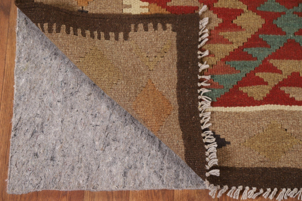 Reversible Wool Kilim Oriental Area Rug 5x8