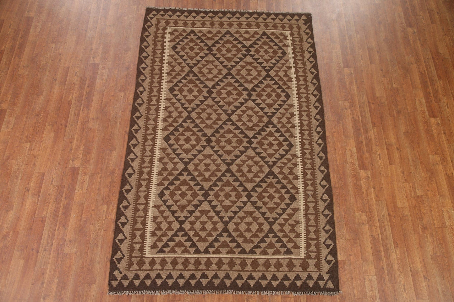 Geometric Kilim Oriental Area Rug 5x8