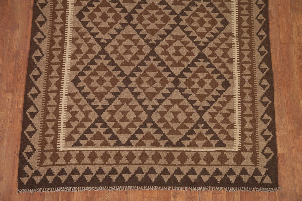 Geometric Kilim Oriental Area Rug 5x8